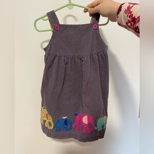 BABY BODEN vintage courderoy dress